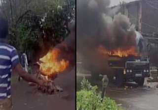 Maharashtra: Farmers’ protest against land... Maharashtra: Farmers’ protest against land...