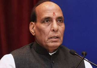 File pic of Union Home Minister Rajnath Singh -... File pic of Union Home Minister Rajnath Singh -...