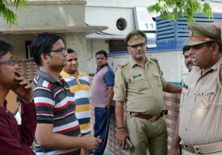 Family members of IAS officer Anurag Tiwari -... Family members of IAS officer Anurag Tiwari -...