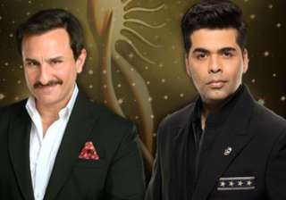 Saif Ali Khan and Karan Johar - India TV Saif Ali Khan and Karan Johar - India TV