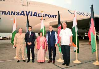 Air freight corridor between Afghanistan, India... Air freight corridor between Afghanistan, India...