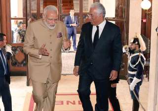 India, Portugal sign 11 pacts to boost bilateral... India, Portugal sign 11 pacts to boost bilateral...
