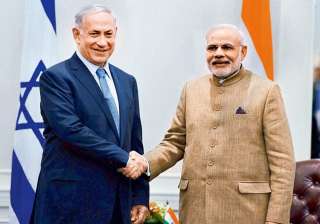 File pic - Benjamin Netanyahu and Narendra Modi -... File pic - Benjamin Netanyahu and Narendra Modi -...