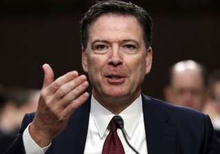 James Comey speaks during a Senate Intelligence... James Comey speaks during a Senate Intelligence...