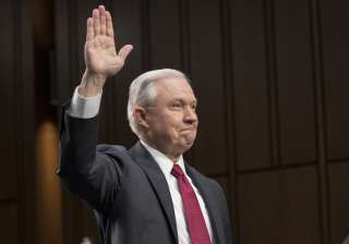 Trump's Attorney General Jeff Sessions denies... Trump's Attorney General Jeff Sessions denies...