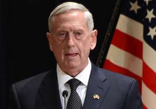 File pic of US Defense Secretary Jim Mattis -... File pic of US Defense Secretary Jim Mattis -...