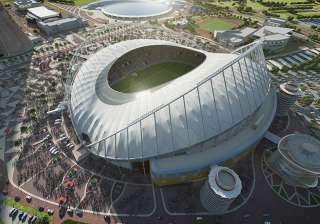 Khalifa Stadium in Doha is one of the venues of... Khalifa Stadium in Doha is one of the venues of...