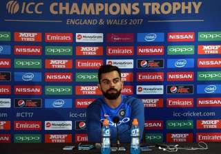 Virat Kohli speaks at the pre-match press... Virat Kohli speaks at the pre-match press...