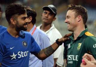 Kohli is a great player with a big heart, says AB... Kohli is a great player with a big heart, says AB...