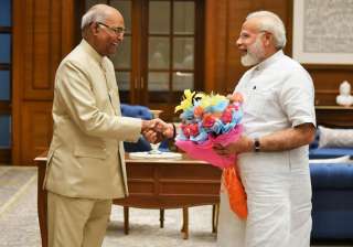Ram Nath Kovind meets PM Modi in New Delhi -... Ram Nath Kovind meets PM Modi in New Delhi -...