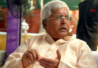 File pic of RJD supremo Lalu Prasad Yadav -... File pic of RJD supremo Lalu Prasad Yadav -...