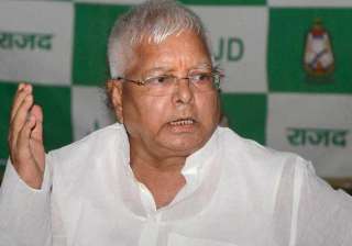 File pic of RJD supremo Lalu Prasad Yadav -... File pic of RJD supremo Lalu Prasad Yadav -...
