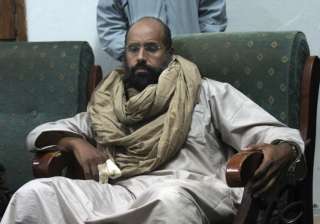 Seif al-Islam after his capture by revolutionary... Seif al-Islam after his capture by revolutionary...