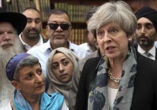 PM May condemns 'sickening' terror attack on... PM May condemns 'sickening' terror attack on...
