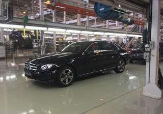 Mercedes Benz today rolled out the new E-CLass... Mercedes Benz today rolled out the new E-CLass...
