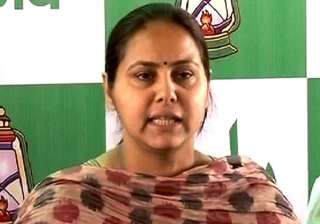 Benami land deal: Lalu’s daughter Misa Bharti... Benami land deal: Lalu’s daughter Misa Bharti...