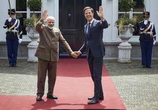Narendra Modi with Dutch Prime Minister Mark... Narendra Modi with Dutch Prime Minister Mark...