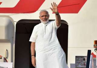 PM Narendra Modi leaves for Portugal on first leg... PM Narendra Modi leaves for Portugal on first leg...