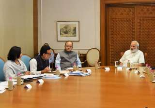 PM Modi reviews GST roll-out preparations, terms... PM Modi reviews GST roll-out preparations, terms...