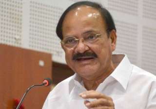 File pic of Union minister Venkaiah Naidu - India... File pic of Union minister Venkaiah Naidu - India...
