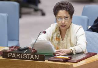 File pic - Pakistan's Ambassador to the UN... File pic - Pakistan's Ambassador to the UN...