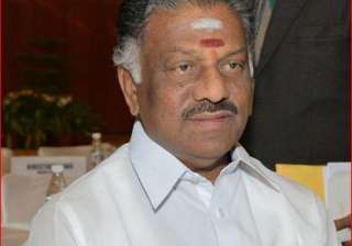 O Panneerselvam - India TV O Panneerselvam - India TV