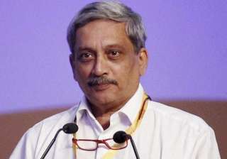 File pic of Goa Chief Minister Manohar Parrikar -... File pic of Goa Chief Minister Manohar Parrikar -...