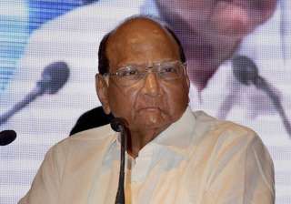 File pic of Sharad Pawar - India TV File pic of Sharad Pawar - India TV