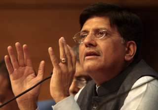 File pic of Piyush Goyal - India TV File pic of Piyush Goyal - India TV