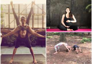 International Yoga Day Bollywood celebrities International Yoga Day Bollywood celebrities