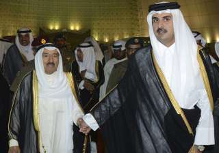 Kuwait's Emir Sheikh Sabah Al Ahmad Al Sabah with... Kuwait's Emir Sheikh Sabah Al Ahmad Al Sabah with...