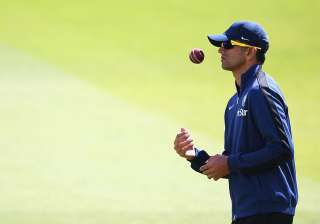 Rahul Dravid of India looks on during an India... Rahul Dravid of India looks on during an India...