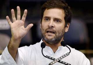 File pic of Congress vice president Rahul Gandhi ... File pic of Congress vice president Rahul Gandhi ...