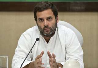 File pic of Congress vice-president Rahul Gandhi ... File pic of Congress vice-president Rahul Gandhi ...