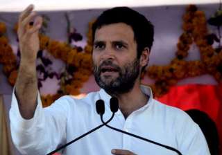 File pic of Congress leader Rahul Gandhi - India... File pic of Congress leader Rahul Gandhi - India...