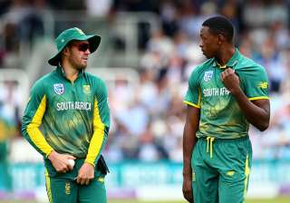 A file image of AB de Villiers and Kagiso Rabada.... A file image of AB de Villiers and Kagiso Rabada....