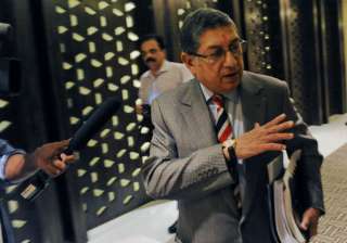 A file image of former BCCI president N... A file image of former BCCI president N...
