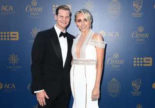 Steve Smith and Danielle Willis arrive ahead of... Steve Smith and Danielle Willis arrive ahead of...