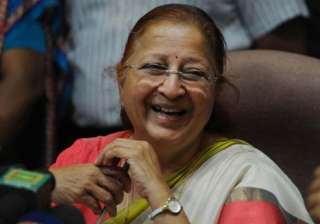 File pic of Speaker Sumitra Mahajan - India TV File pic of Speaker Sumitra Mahajan - India TV