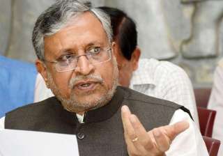 BJP leader Sushil Modi - India TV BJP leader Sushil Modi - India TV