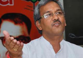 File pic of Uttarakhand CM Trivendra Rawat -... File pic of Uttarakhand CM Trivendra Rawat -...