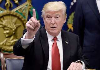 File pic of US President Donald Trump - India TV File pic of US President Donald Trump - India TV