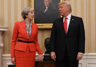 Trump speaks with Theresa May after London terror... Trump speaks with Theresa May after London terror...