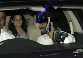Sara Ali Khan and Harshvardhan Kapoor arrive... Sara Ali Khan and Harshvardhan Kapoor arrive...