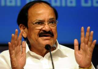 File pic of Union minister M Venkaiah Naidu -... File pic of Union minister M Venkaiah Naidu -...