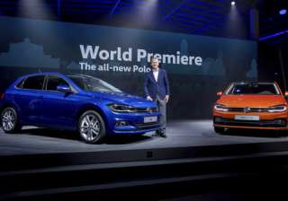 Volkswagen unveils new version of Polo subcompact... Volkswagen unveils new version of Polo subcompact...