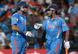 Yuvraj Singh and MS Dhoni during a match` - India... Yuvraj Singh and MS Dhoni during a match` - India...