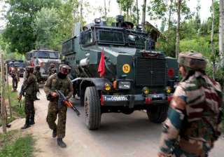 Three militants killed in encounter with security... Three militants killed in encounter with security...