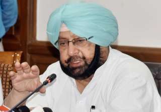 Amarinder Singh today ordered crackdown on... Amarinder Singh today ordered crackdown on...