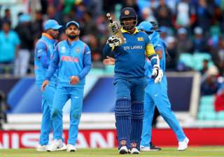 Angelo Matthews of Sri Lanka celebrates as Sri... Angelo Matthews of Sri Lanka celebrates as Sri...